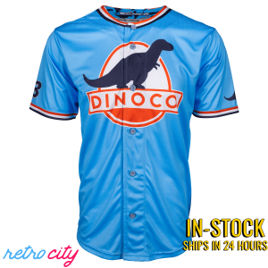 1j1dinocodisneycarsmoviethekingbaseballjerseyin stock min
