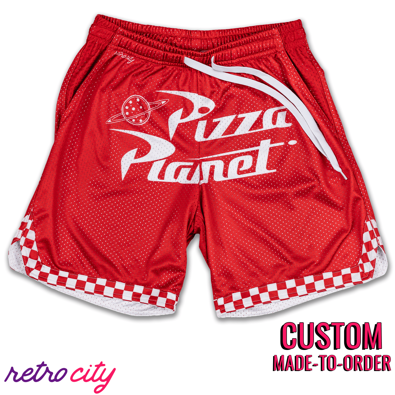 4 pizza planet toy story retro mesh shorts rct82 min