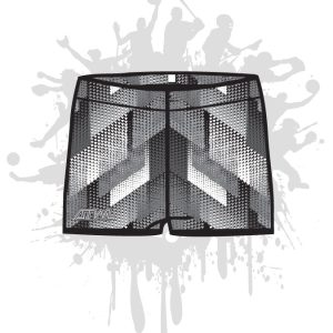 multi pat black grey silver